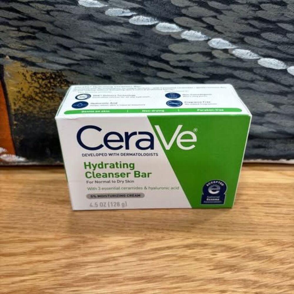 NEW CeraVe Hydrating Cleanser Bar – 4.5 oz